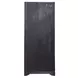 Vintner Hill Aged Charcoal and Caramel 72" Bookcase