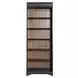 Vintner Hill Aged Charcoal and Caramel 66" Executive Home Office Set