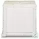 Courbee Bungalow White 3 Drawer Nightstand