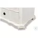 Courbee Bungalow White 3 Drawer Nightstand