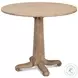 Perry Flaky Pine Round Bistro Table