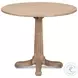 Perry Flaky Pine Round Bistro Table