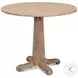 Perry Flaky Pine Round Bistro Table