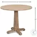 Perry Flaky Pine Round Bistro Table