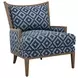 Atwood Navy Upholstered Chair