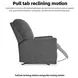 Rannis Pewter Rocker Recliner