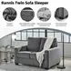 Rannis Pewter Twin 54" Sofa Sleeper