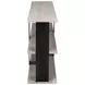 Covet Ivory Bianca And Black Console Table