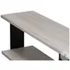 Covet Ivory Bianca And Black Console Table