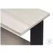 Covet Ivory Bianca And Black Console Table