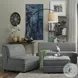 Bois Gray Velvet Modular Sectional