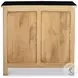 Centrum Distressed Black And Brown 2 Door Sideboard
