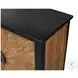 Centrum Distressed Black And Brown 2 Door Sideboard