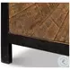 Centrum Distressed Black And Brown 4 Door Sideboard