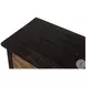 Centrum Distressed Black And Brown 4 Door Sideboard