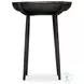 Beckham Black Round End Table