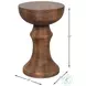 Kayan Brown End Table