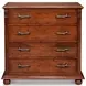 Redford Brown 4 Drawer Chest