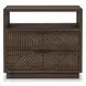 Santa Clara Toasted Brown 2 Drawer Nightstand