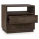 Santa Clara Toasted Brown 2 Drawer Nightstand