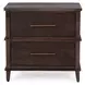 Westlake Kona Brown 2 Drawer Nightstand