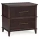 Westlake Kona Brown 2 Drawer Nightstand