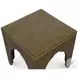 Croco Antique Green Stool