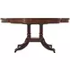 TA Originals Walnut Round Extendable Brook Street Supper Dining Room Set