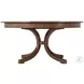 Avalon Country Brown Extendable 61" Round Dining Table