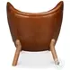 Diddy Havana Brown Leather Chair
