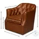 Coolidge Havana Brown Swivel Chair