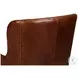 Whitney Newark Brown Leather Chair