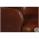 Whitney Newark Brown Leather Chair