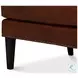 Whitney Newark Brown Leather Chair