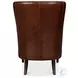 Whitney Newark Brown Leather Chair