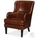 Whitney Newark Brown Leather Chair