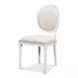 Hugo Taupe Performance Fabric Upholstered Side Chair Set of 2