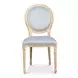 Hugo Blue Upholstered Side Chair Set of 2