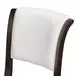 Trophy Taupe and Black Performance Fabric Upholstered Side Chair Set of 2