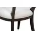 Trophy Taupe and Black Performance Fabric Upholstered Side Chair Set of 2