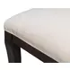 Trophy Taupe and Black Performance Fabric Upholstered Side Chair Set of 2