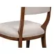 Trophy Elegant Taupe Performance Fabric Upholstered Side Chair Set of 2