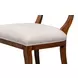Trophy Elegant Taupe Performance Fabric Upholstered Side Chair Set of 2