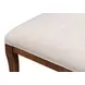 Trophy Elegant Taupe Performance Fabric Upholstered Side Chair Set of 2