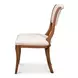 Trophy Elegant Taupe Performance Fabric Upholstered Side Chair Set of 2