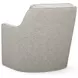 Glenhaven Gray Upholstered Swivel Chair