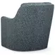 Glenhaven Dark Blue Upholstered Swivel Chair