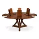 Casual Jupe Palladio 71" Extendable Round Dining Table