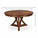 Casual Jupe Palladio 71" Extendable Round Dining Table
