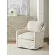 Glenhaven Beige Upholstered Swivel Chair